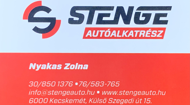 AUTÓALKATRÉSZ OLAJOK SZŰRŐK KECSKEMÉT STENGE