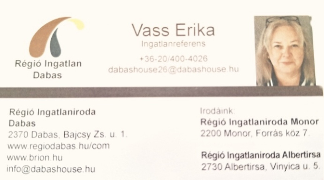 DABASI INGATLANOK VASS ERIKA INGATLANREFERENS DABASI INGATLANOK VASS ERIKA INGATLANREFERENS