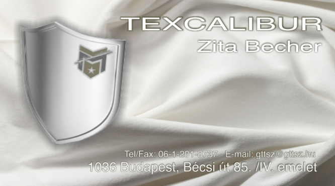 TEXCALIBUR HUNGARY ZITA BECHER