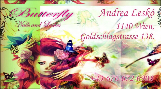 Herzlich Willkommen bei Butterfly Nails and Lashes Andrea Leskó