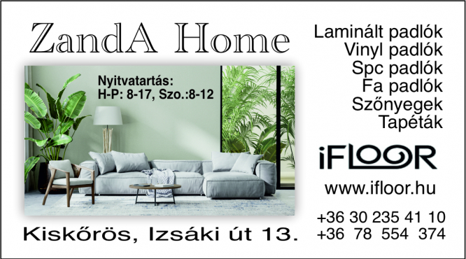 iFloor Zanda Home otthon design tapéták szőnyegek vinyl és fa padlók