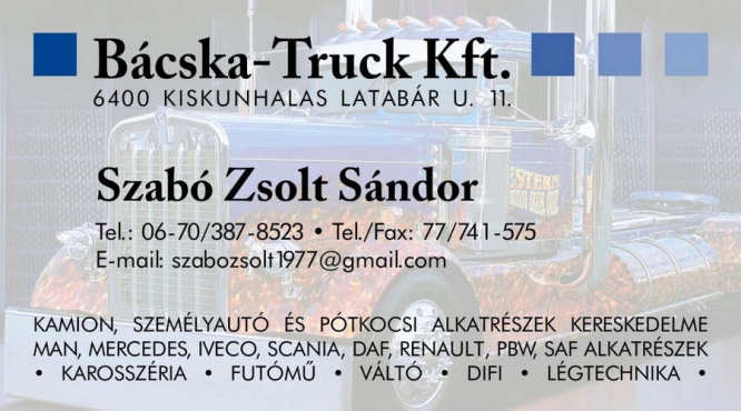 Bácska Truck Kft.